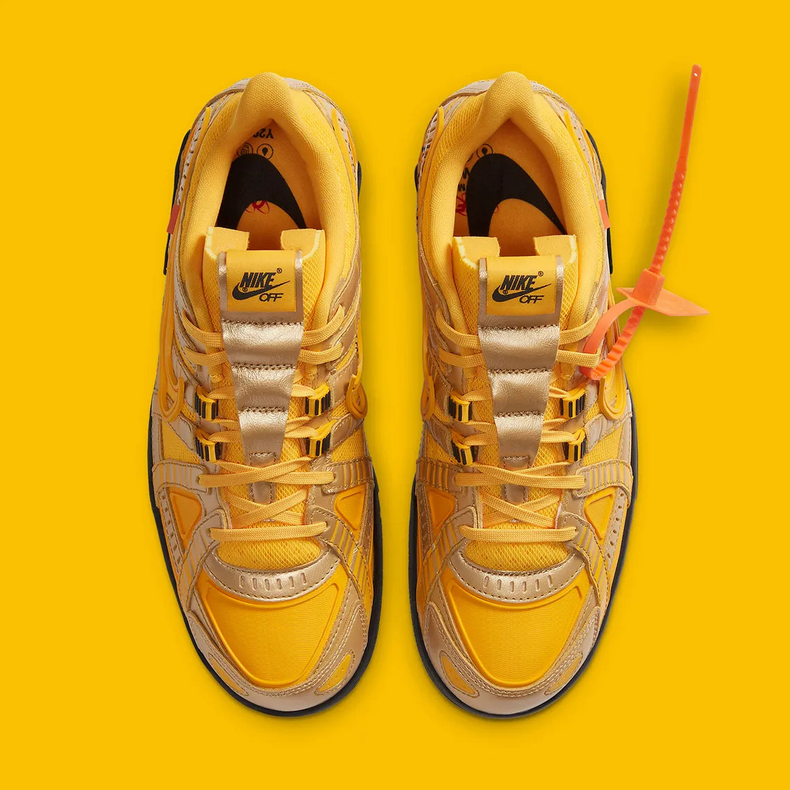 Nike Rubber Dunk x Off-White™ “University Gold”