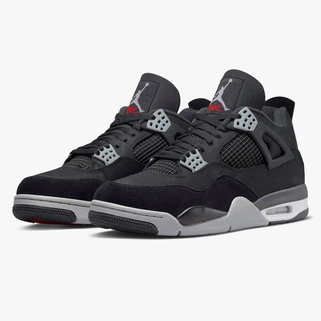 Air Jordan 4 “Black Canvas”